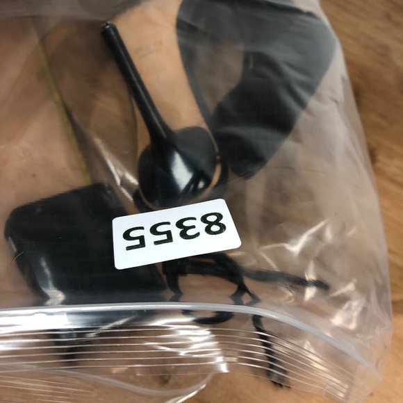 Gucci Heels Womens 38C US 7.5 Black Stilettos Ankle Strap Shoe Event Pointed Toe - Picture 15 of 15